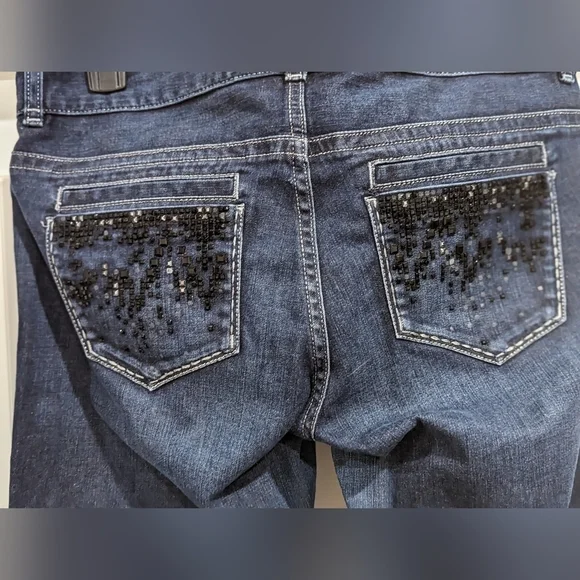 Guess daredevil boot cut jeans, size 31 - Picture 4 of 6